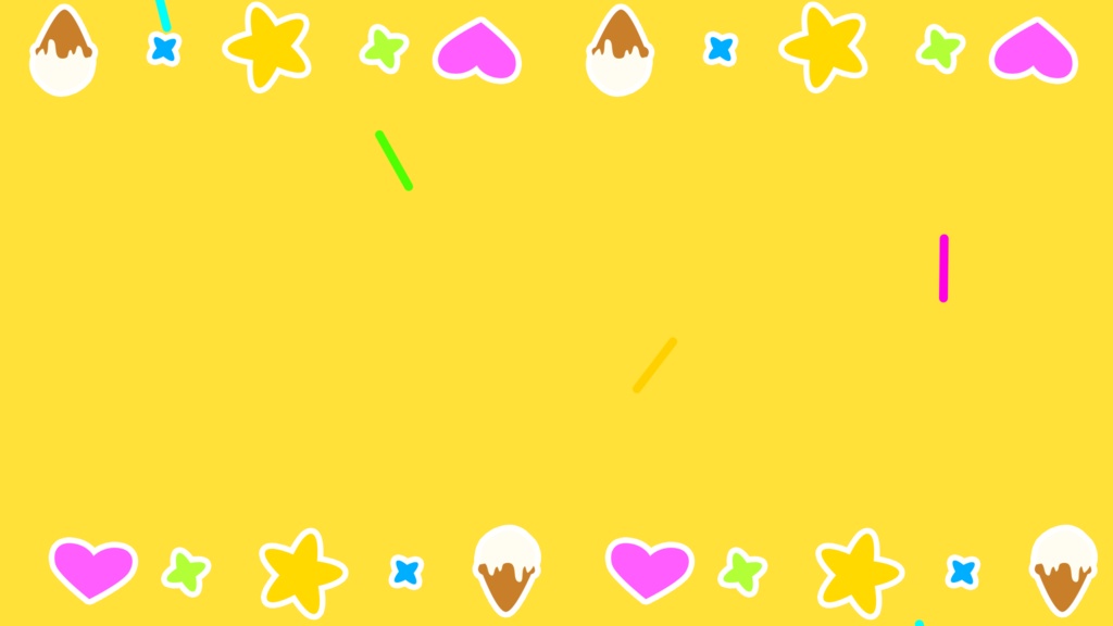 【無料・配信素材】かわいいループする背景動画【Meira Base】