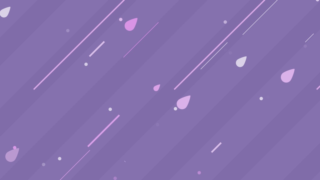 【無料・配信素材】雨のループ背景動画【Meira Base】