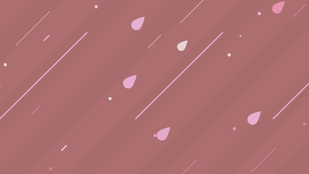 【無料・配信素材】雨のループ背景動画【Meira Base】