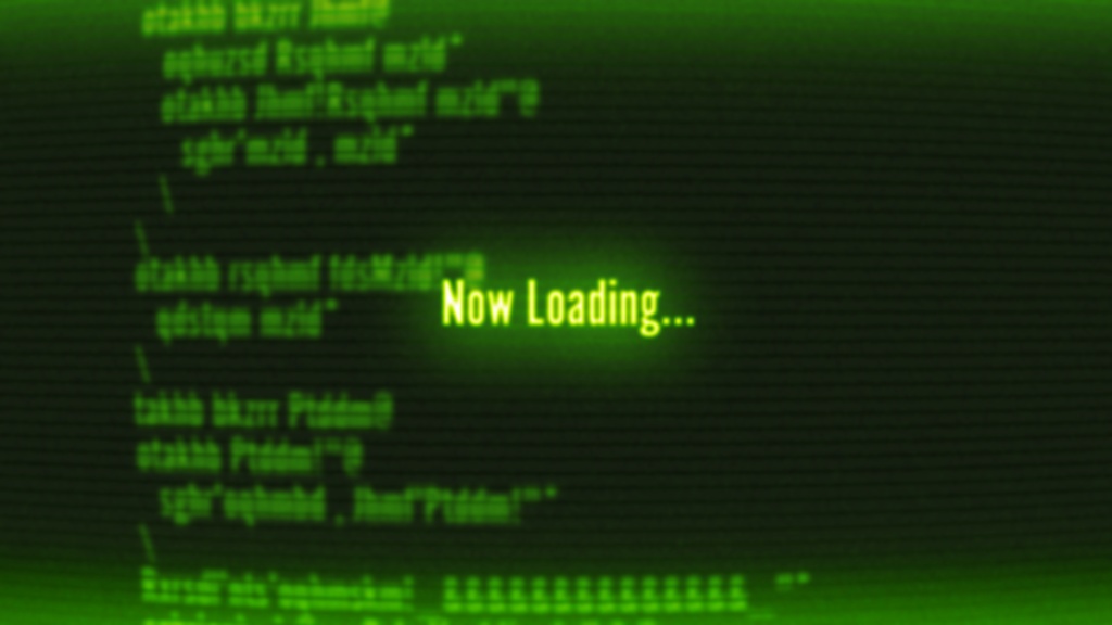 【無料・配信素材】レトロパソコン風な待機画面ループ動画【Meira Base】