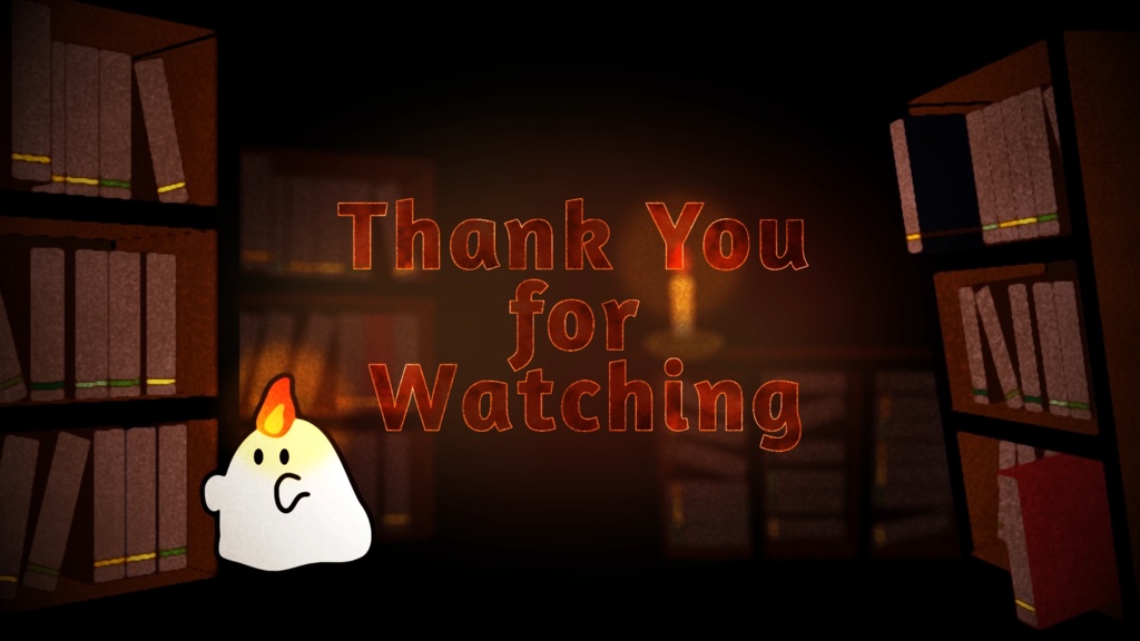 【無料・配信素材】おばけの配信用ループ動画素材【Meira Base】