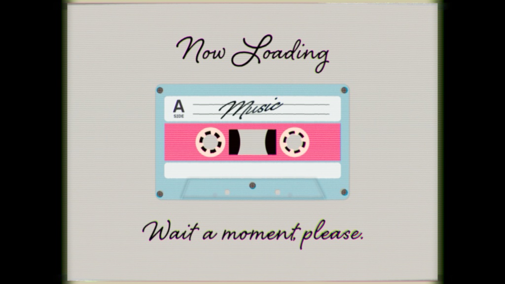 【無料・配信素材】カセットテープの待機画面ループ動画【Meira Base】