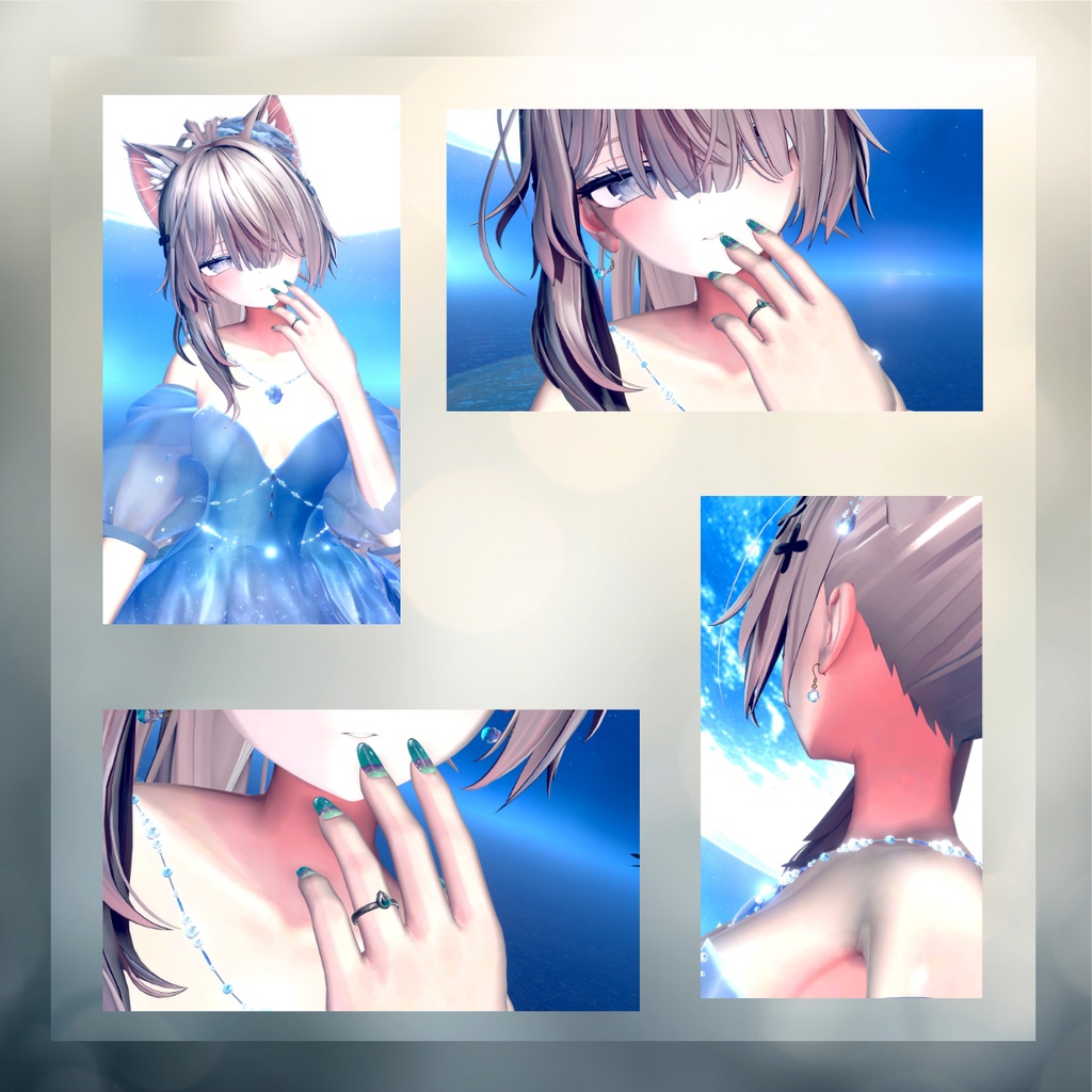 【17アバター対応】Angel's tears【VRChat】