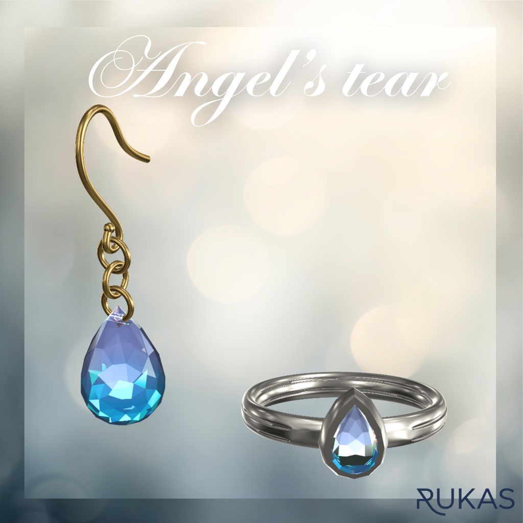 【17アバター対応】Angel's tears【VRChat】
