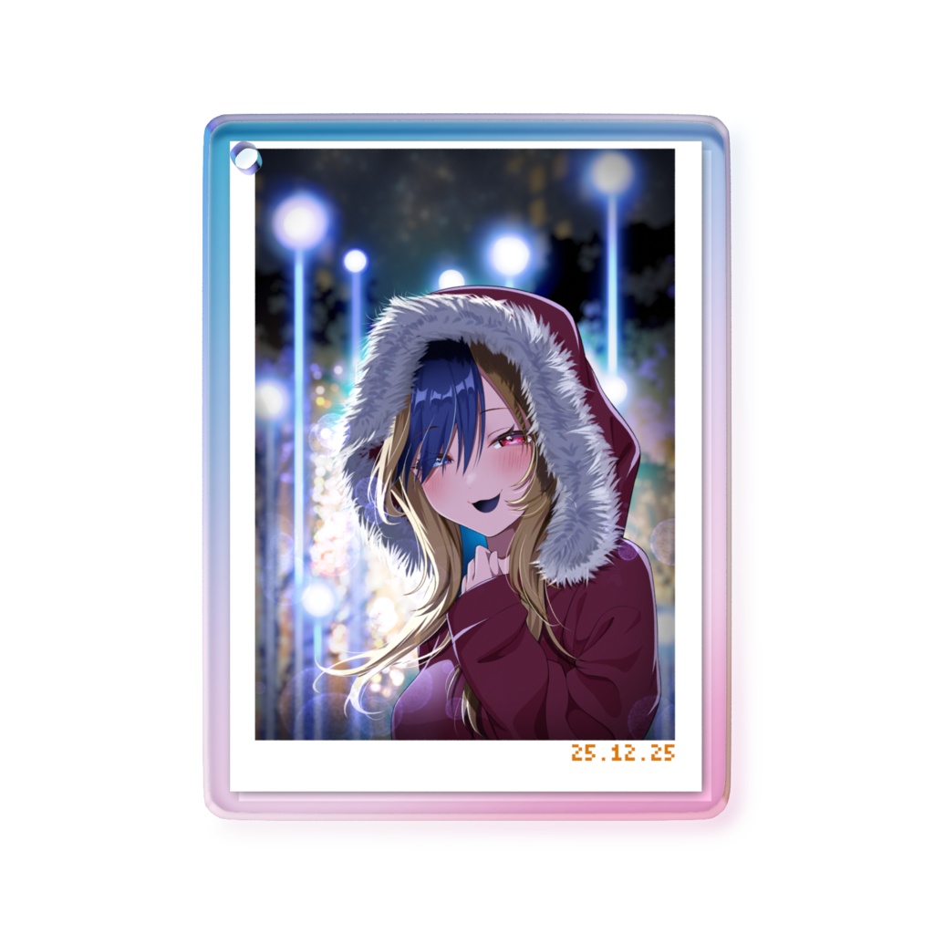 あの日の思い出チェキ風アクキー