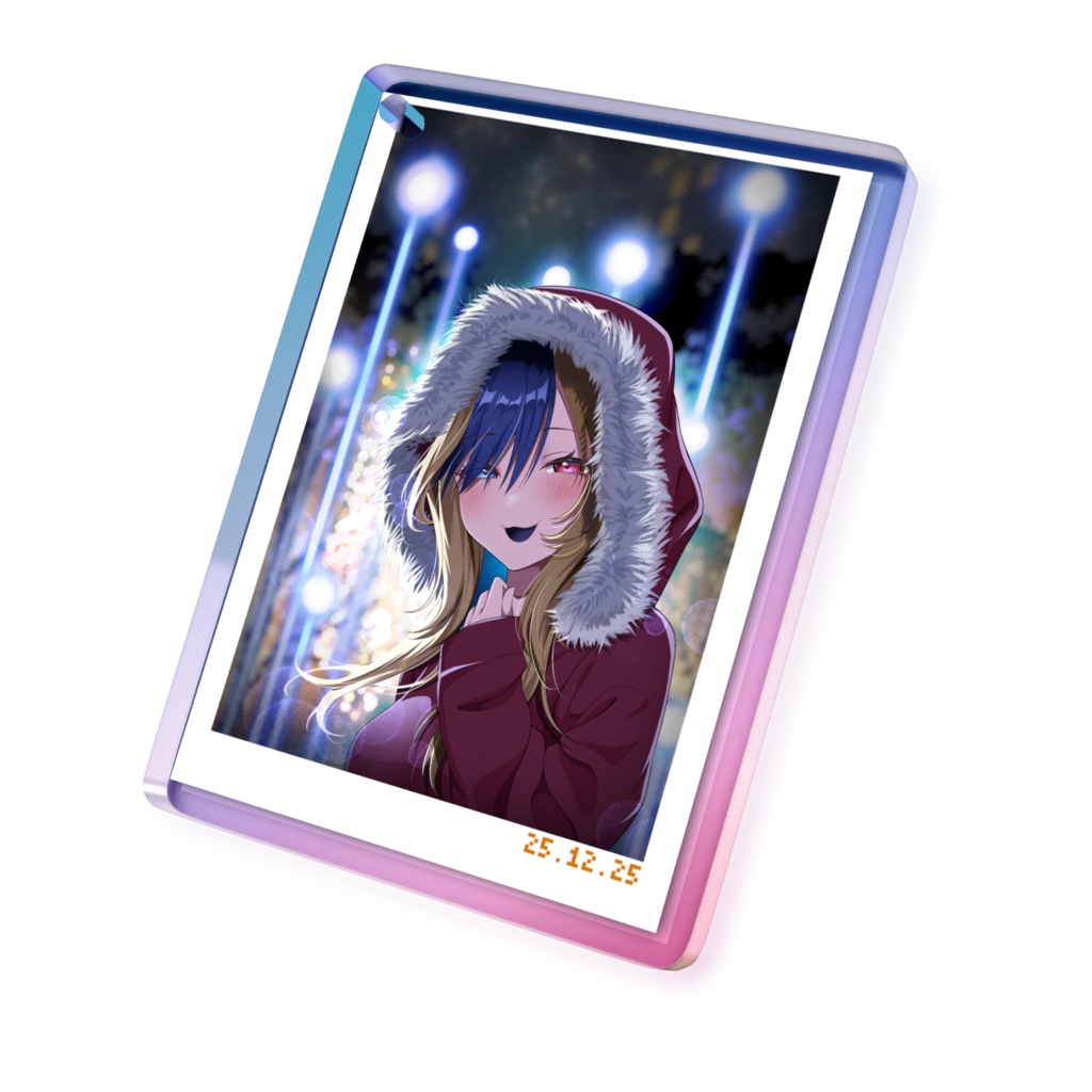 あの日の思い出チェキ風アクキー