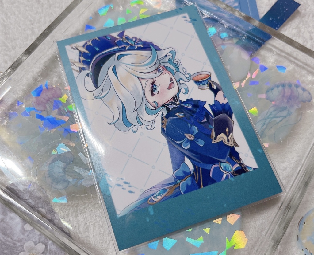 原神 フリーナ チェキ風フォトカード
