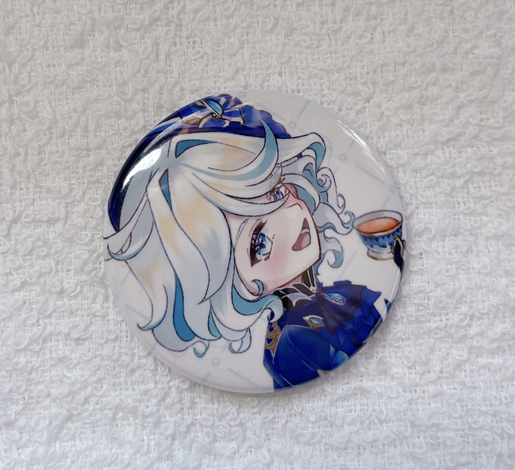 原神 フリーナ 缶バッジ