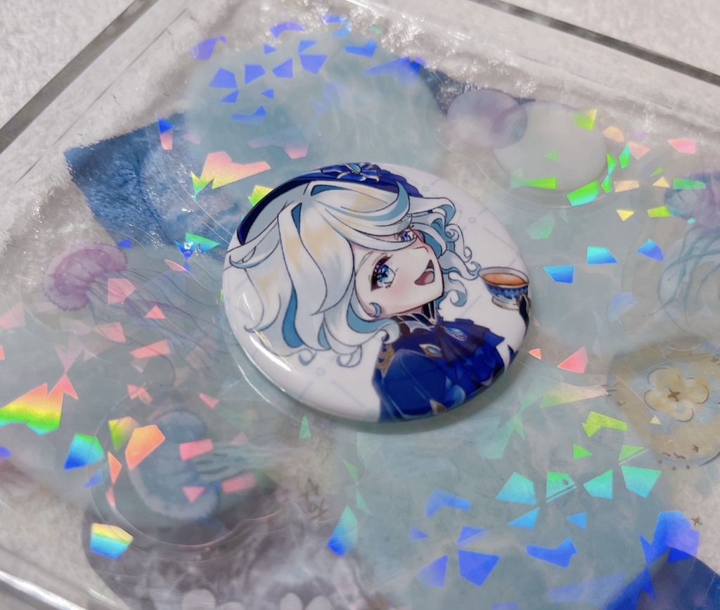 原神 フリーナ 缶バッジ