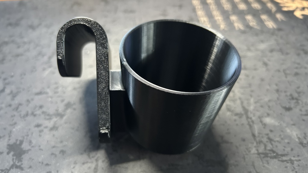 Z34専用 助手席ニーサポート取付 カップホルダー【車体無加工/3Dプリント用STL】Ver2.0