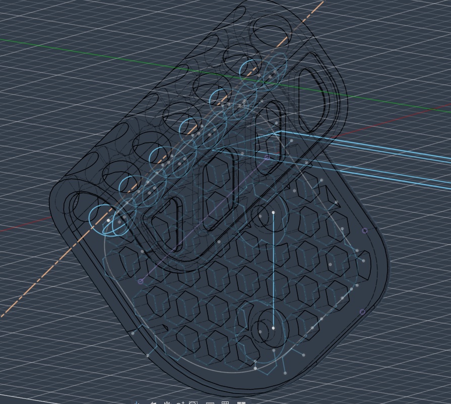 Z34専用 助手席ニーサポート取付 カップホルダー【車体無加工/3Dプリント用STL】Ver4.0