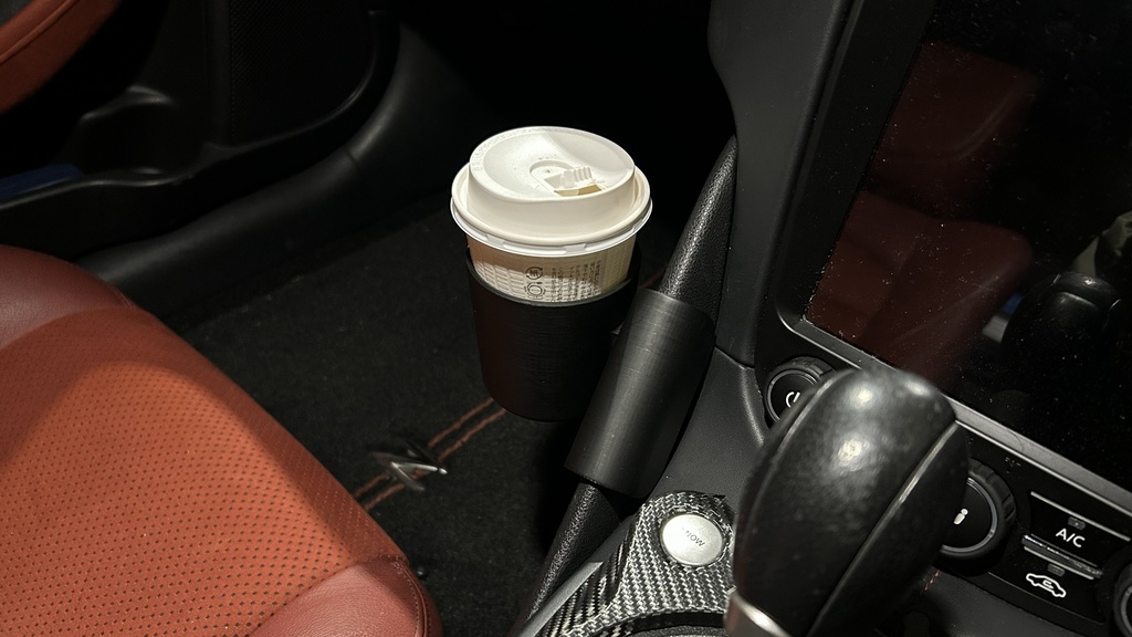 Z34用 カップホルダー(助手席側)|3Dプリント製・未処理 ファジースキンモデル【先行販売】