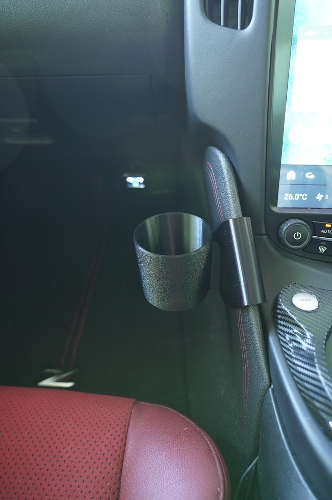 Z34用 カップホルダー単体(助手席側)|3Dプリント製・未処理 ファジースキンモデル