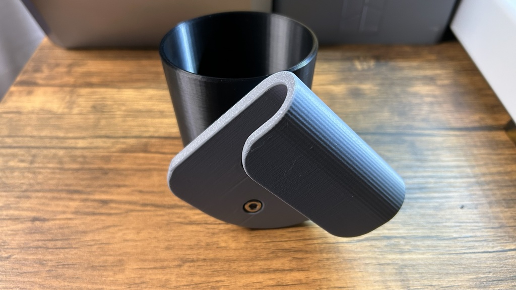 Nissan 370Z Passenger Knee Support Cup Holder (LHD Only) – No Modification | 3D Printable STL