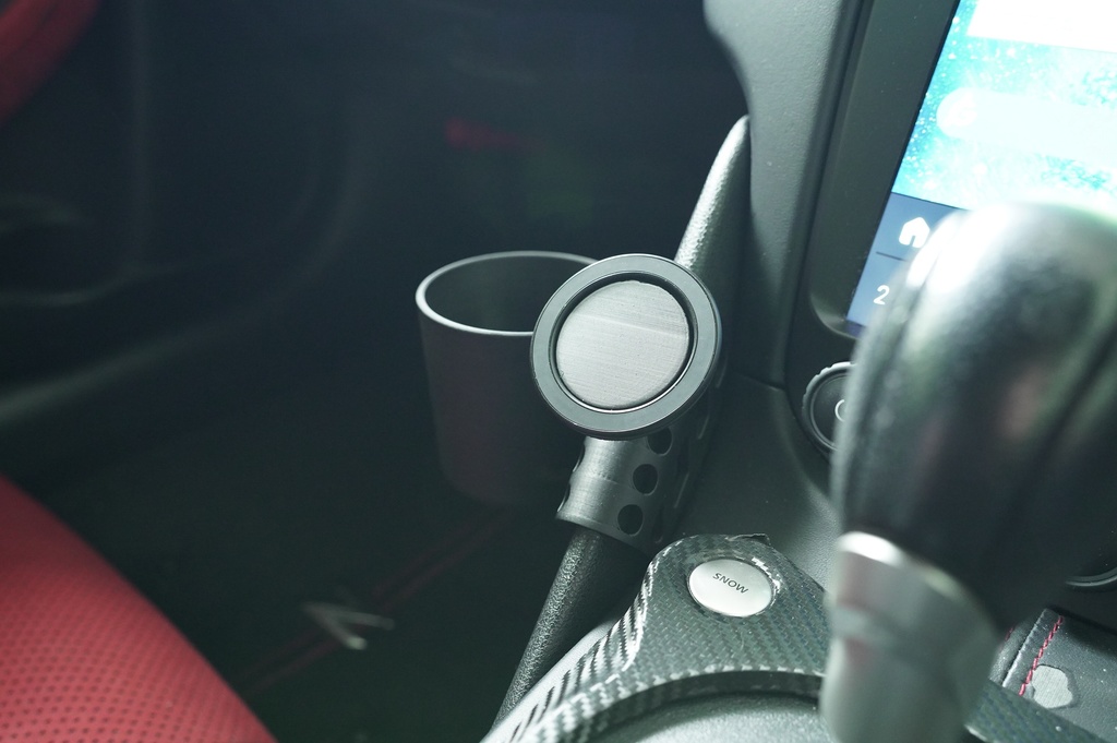 MagSafeベース付き Z34用 カップホルダー(助手席側)Ver.4|3Dプリント製・未処理 RHD