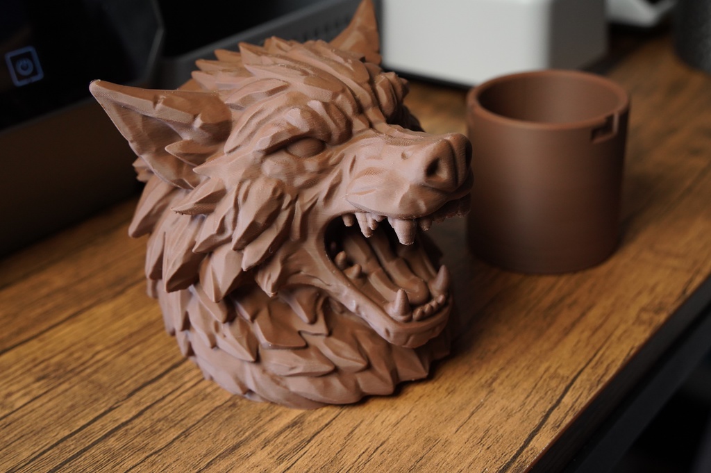 秘密の小物入れ「Secret Compartment Wolf」隠し収納オブジェ