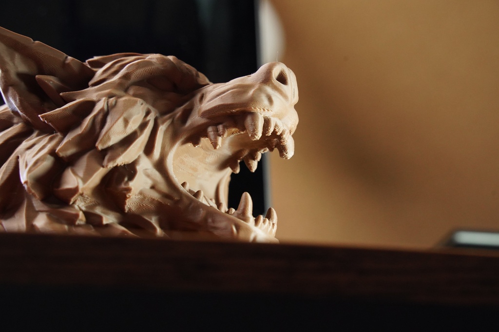 秘密の小物入れ「Secret Compartment Wolf」隠し収納オブジェ