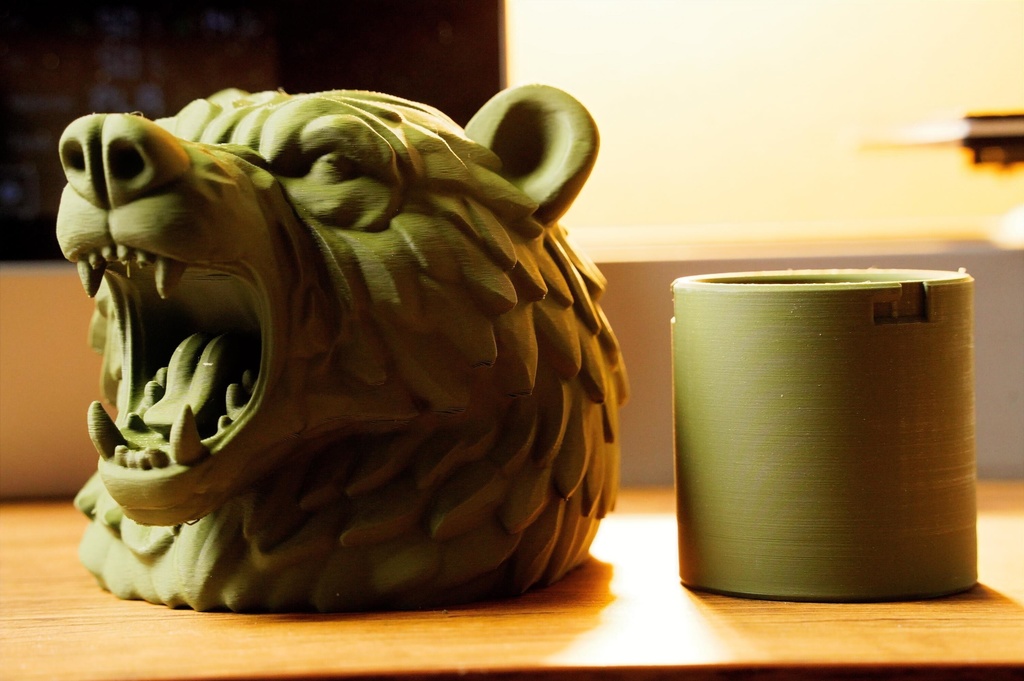 秘密の小物入れ「Secret Compartment Bear」隠し収納クマオブジェ