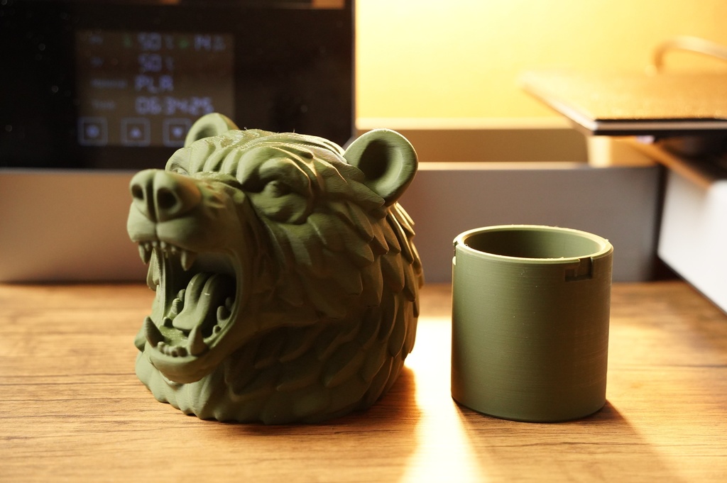 秘密の小物入れ「Secret Compartment Bear」隠し収納クマオブジェ