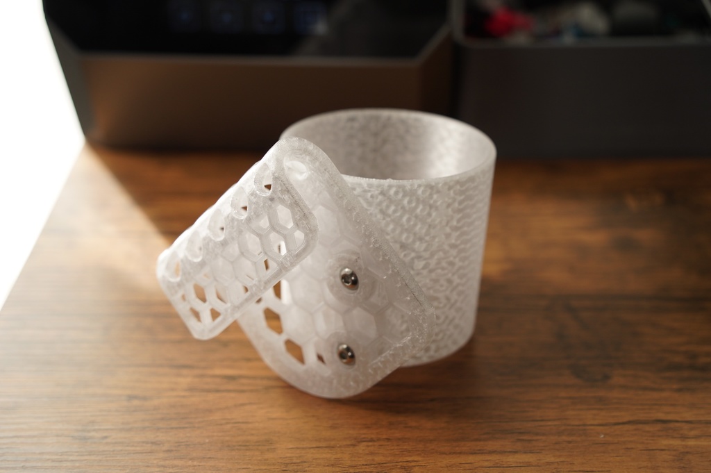 【透明PETG】受注生産 Z34用 カップホルダー(助手席側)Ver.5|3Dプリント製・未処理 RHD