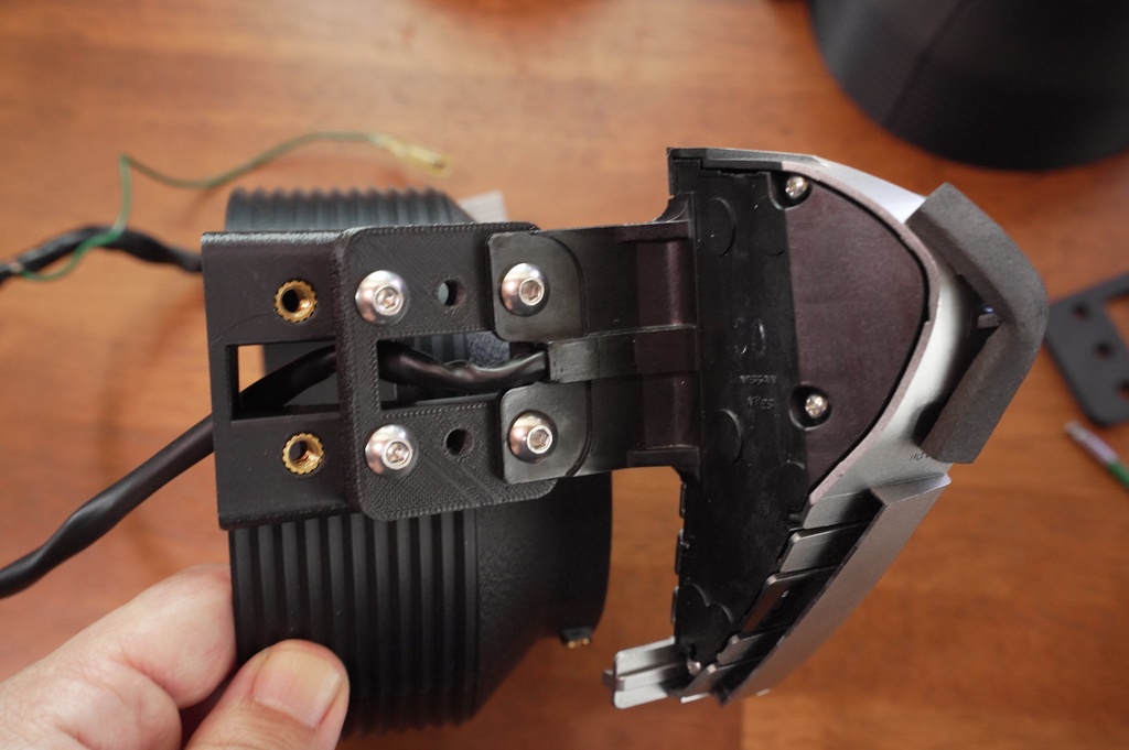 Z34 純正ステアリングスイッチ対応 ボスカバー(ワークスベル対応)