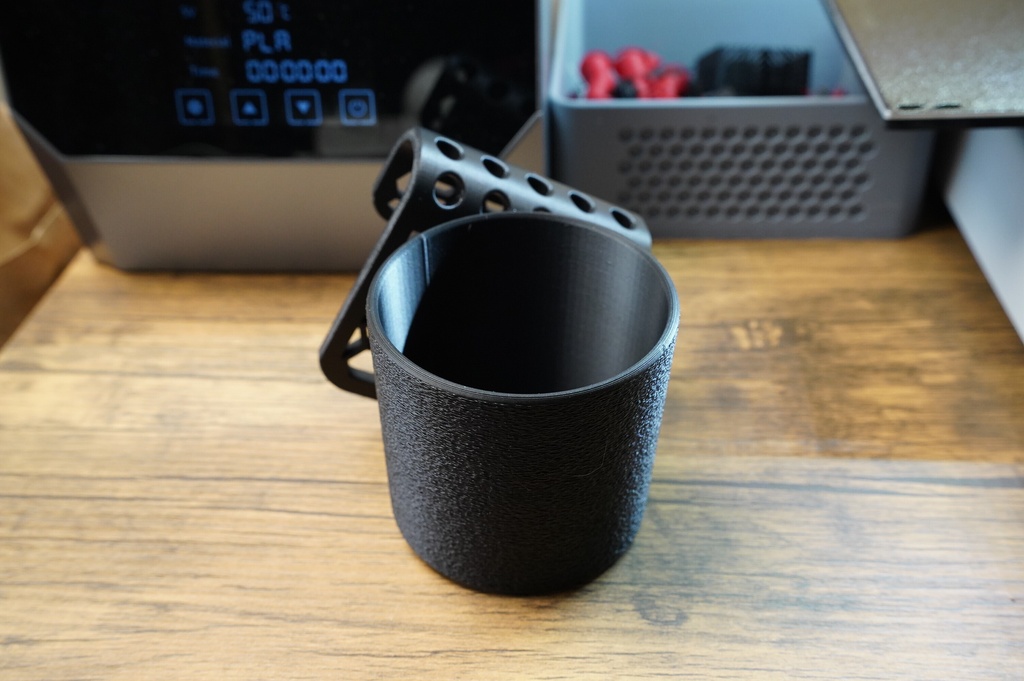 新型フェアレディZ RZ34 カップホルダー 3Dプリント製 【マット黒PETG or マット黒PETG CF(カーボンファイバー)】