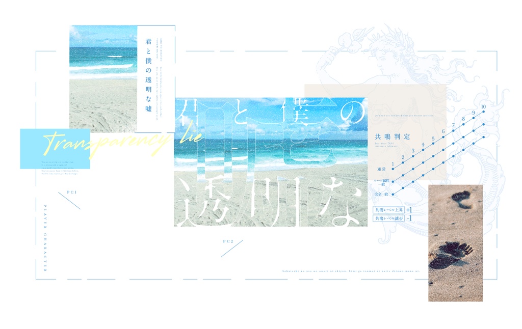 【エモクロアTRPG】君と僕の透明な嘘