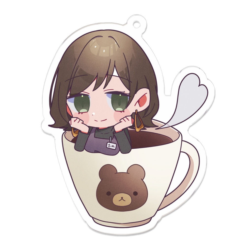 ちまっと珈月のアクリルキーホルダー