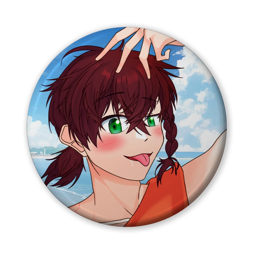 なんかあつい缶バッヂ2024