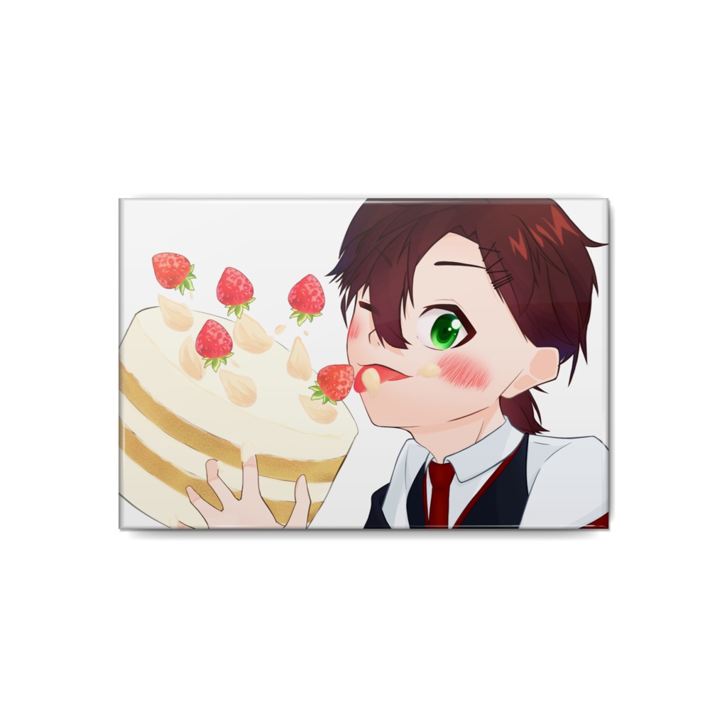 楠火羊2024バースデー缶バッヂ!