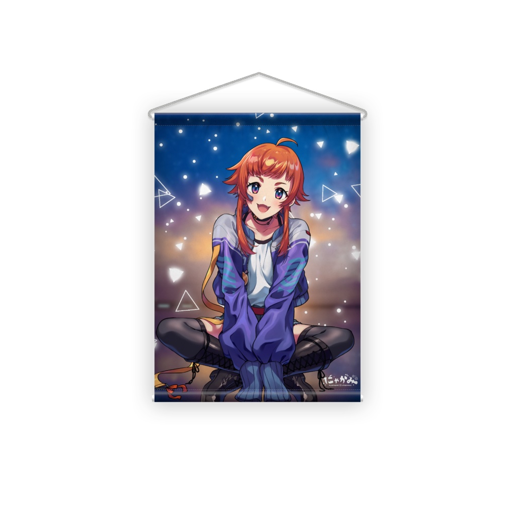 にゃかでかタペストリー