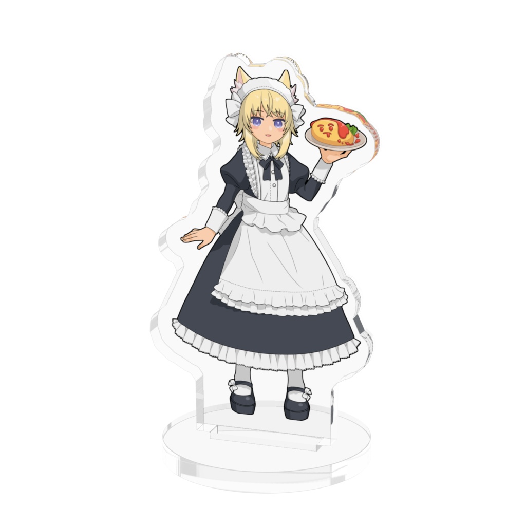 かわゲ部 ふぉくし アクリルフィギュア