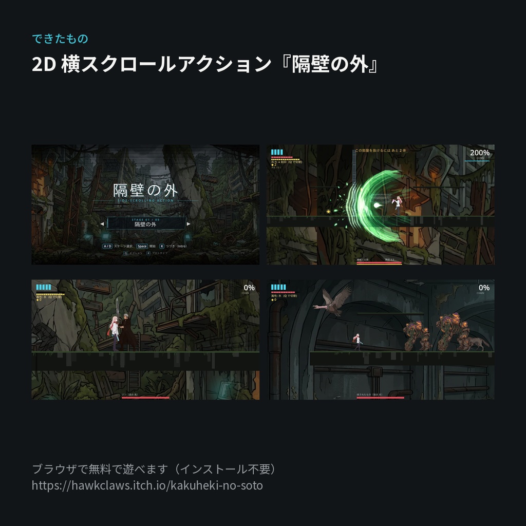 言葉だけで、アクションゲームを作る ― 絵もコードも書けない人間の試行錯誤【PDF】