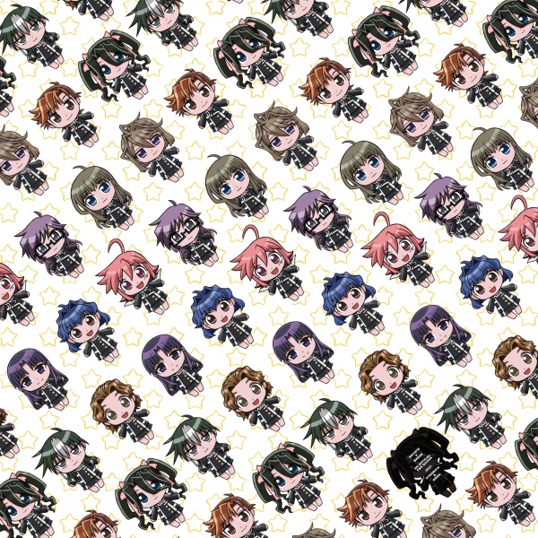 お題がありました。【ノベルティ①ミニキャラ集合】