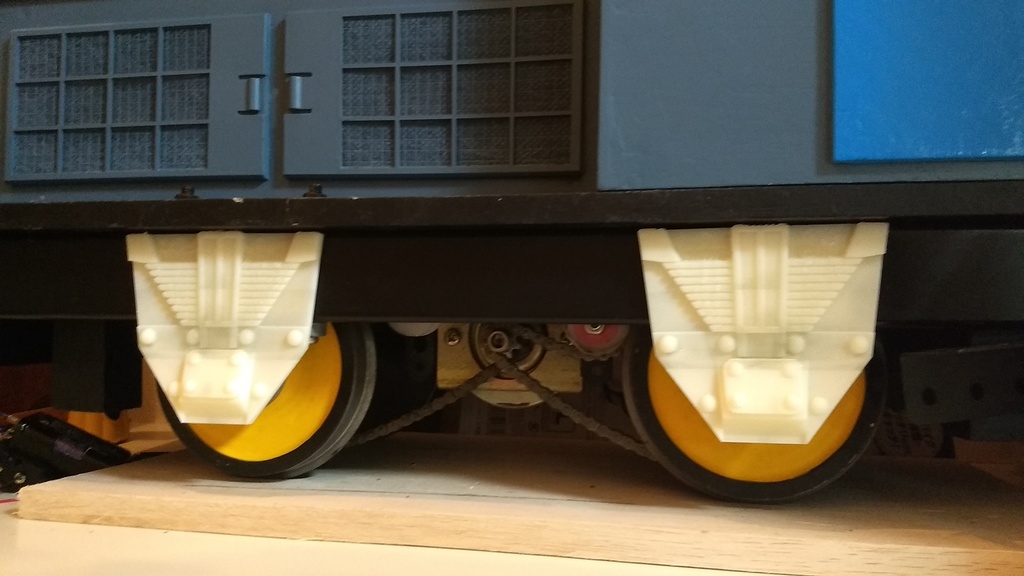 5インチゲージ向けダミー軸受(ピローブロックカバー)