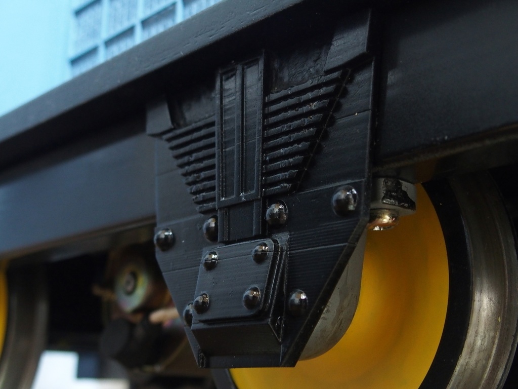 5インチゲージ向けダミー軸受(ピローブロックカバー)