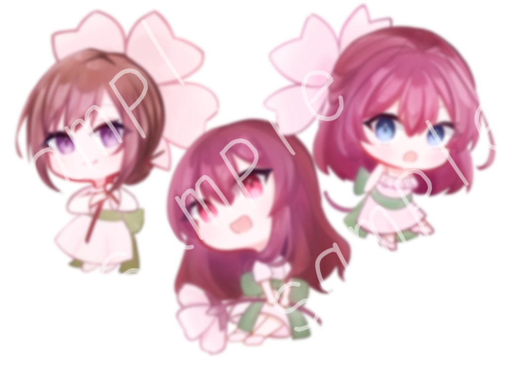 ヒロイン🌸ステッカー