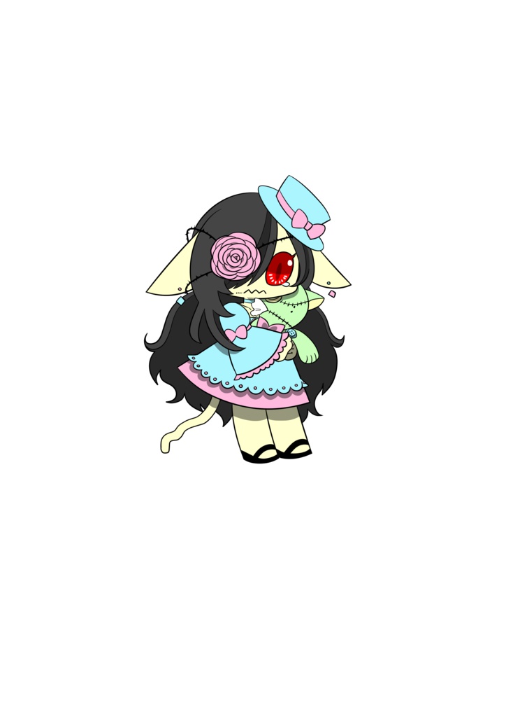 キャットガールズ🍓ステッカー