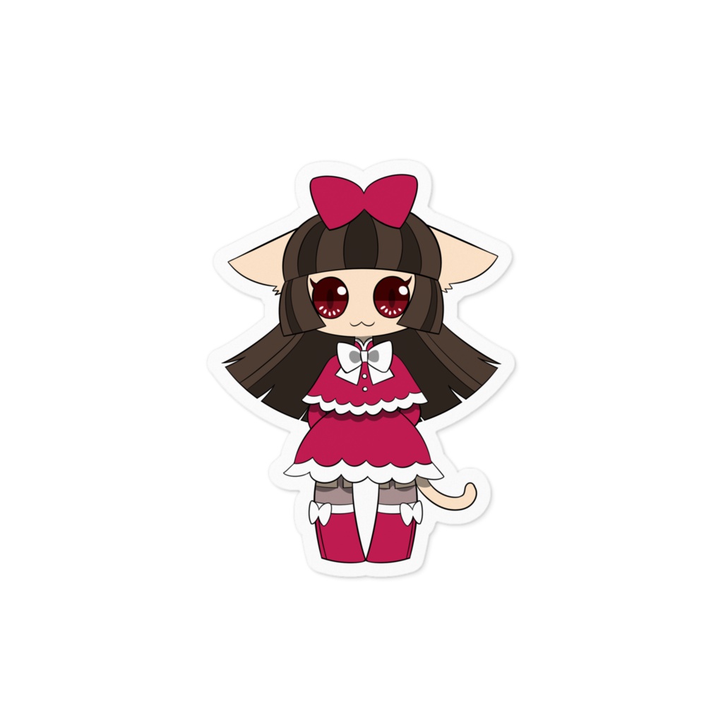 キャットガールズ🍓ステッカー
