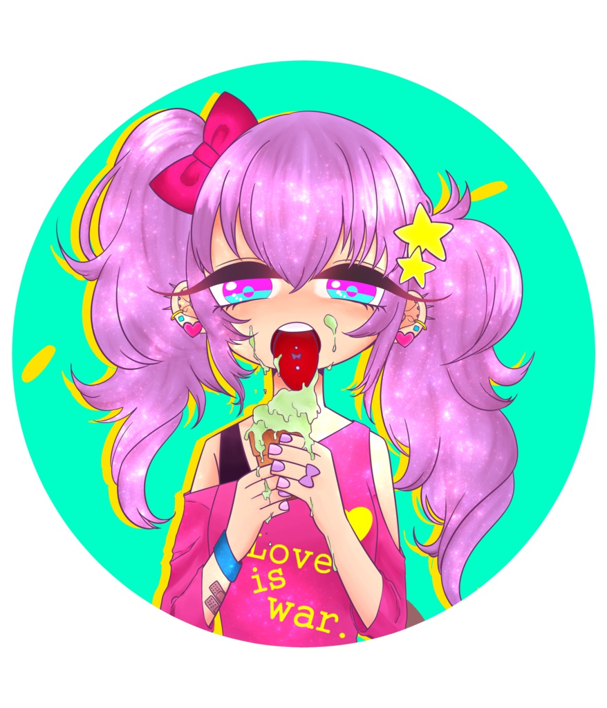 🍨缶バッジ🍨