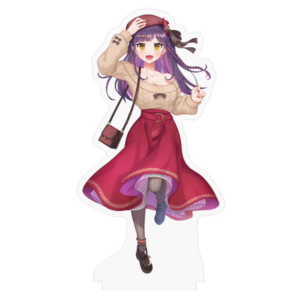 【黒羽ルカ】秋私服アクリルフィギュア