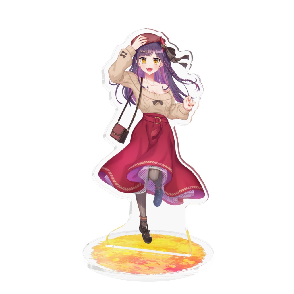 【黒羽ルカ】秋私服アクリルフィギュア