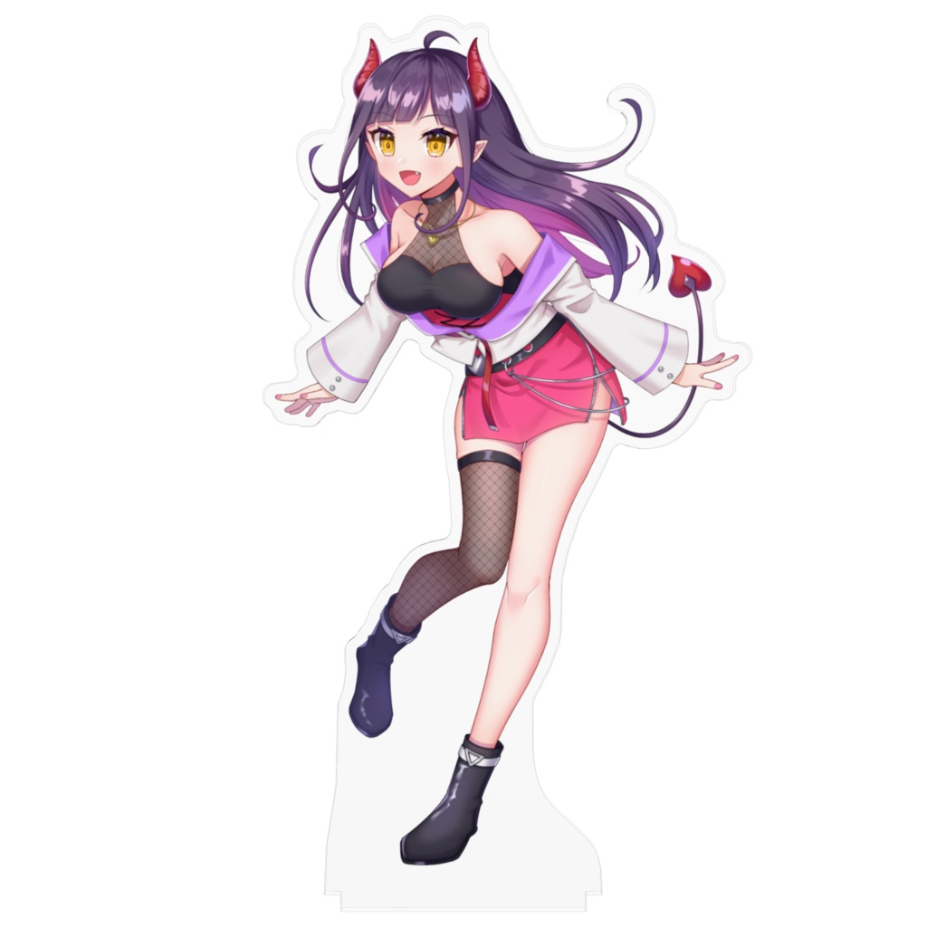 【黒羽ルカ】キービジュアルアクリルフィギュア