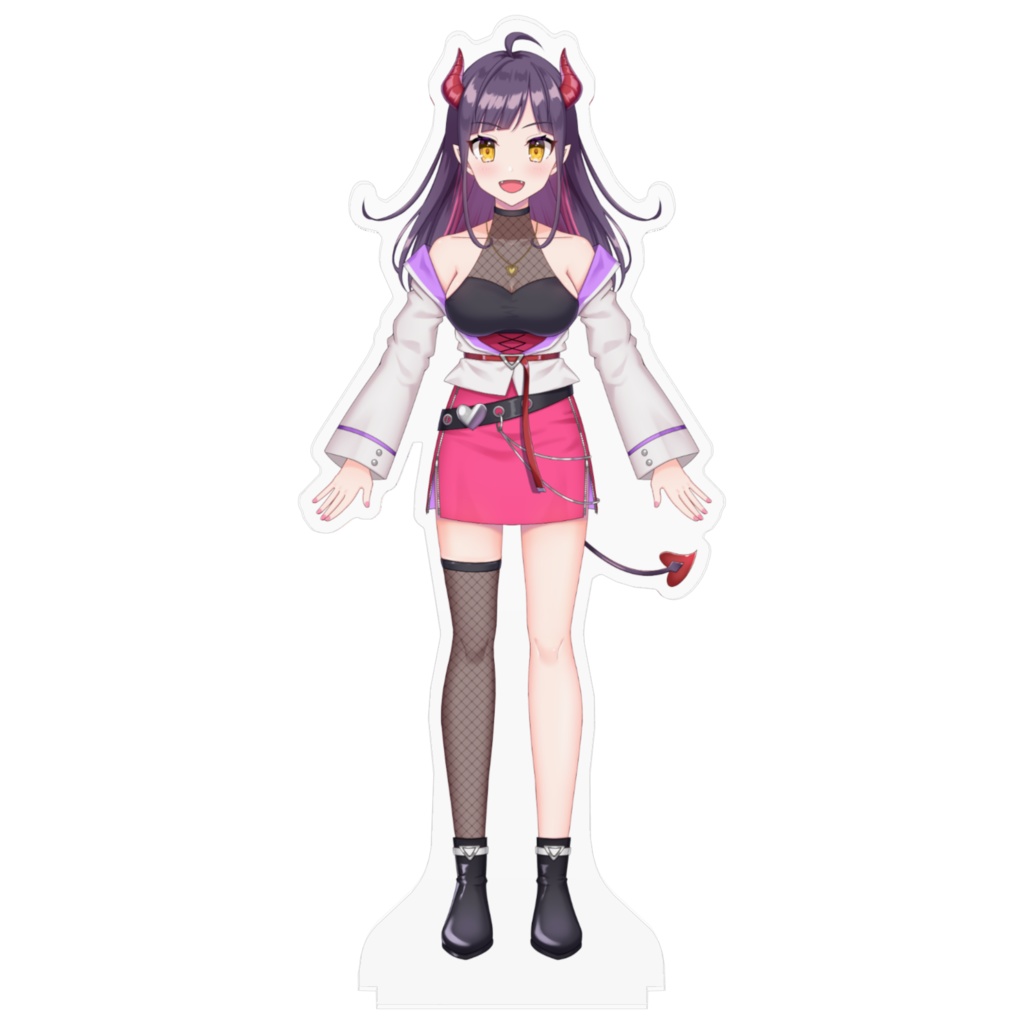 【黒羽ルカ】立ち絵アクリルフィギュア