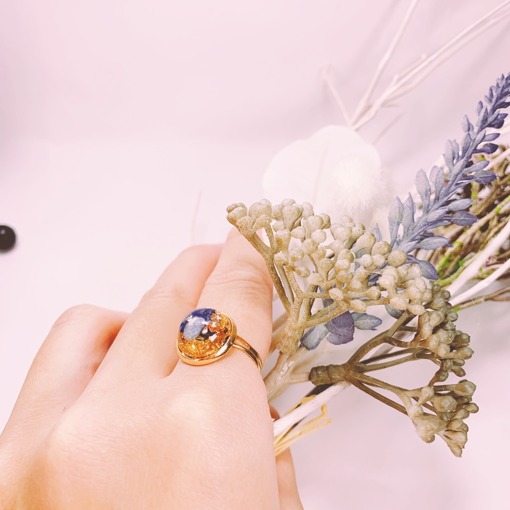 天然石のリング