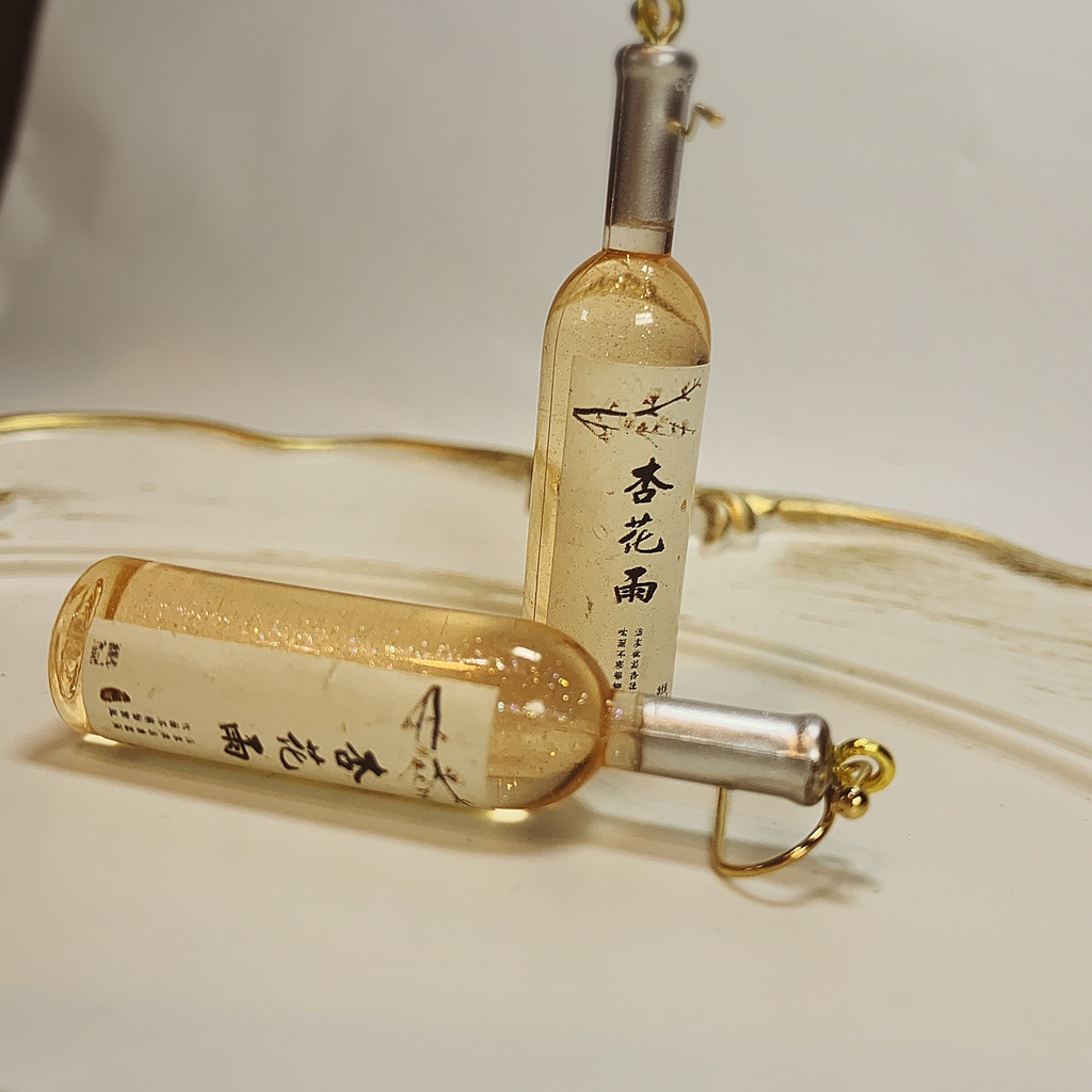 酒瓶ピアス　あんず酒