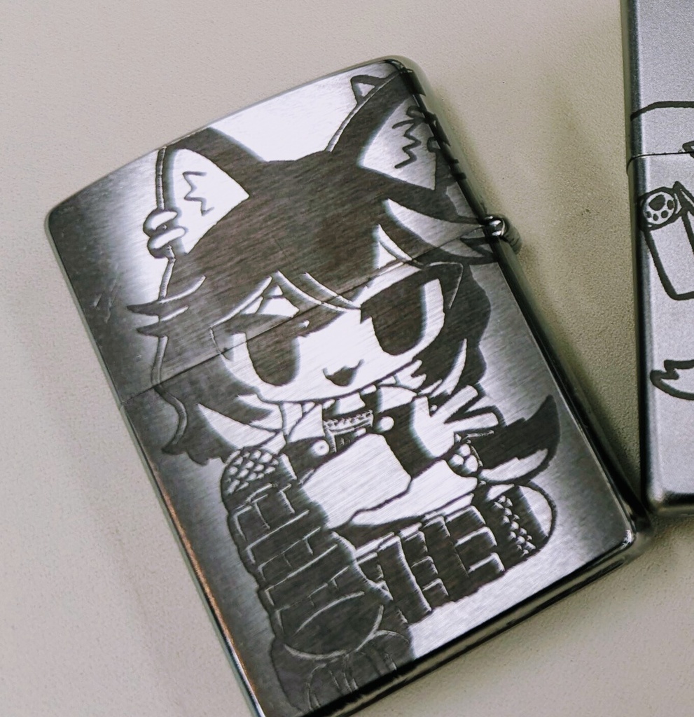 【C108】KMNZ NERO Zippo