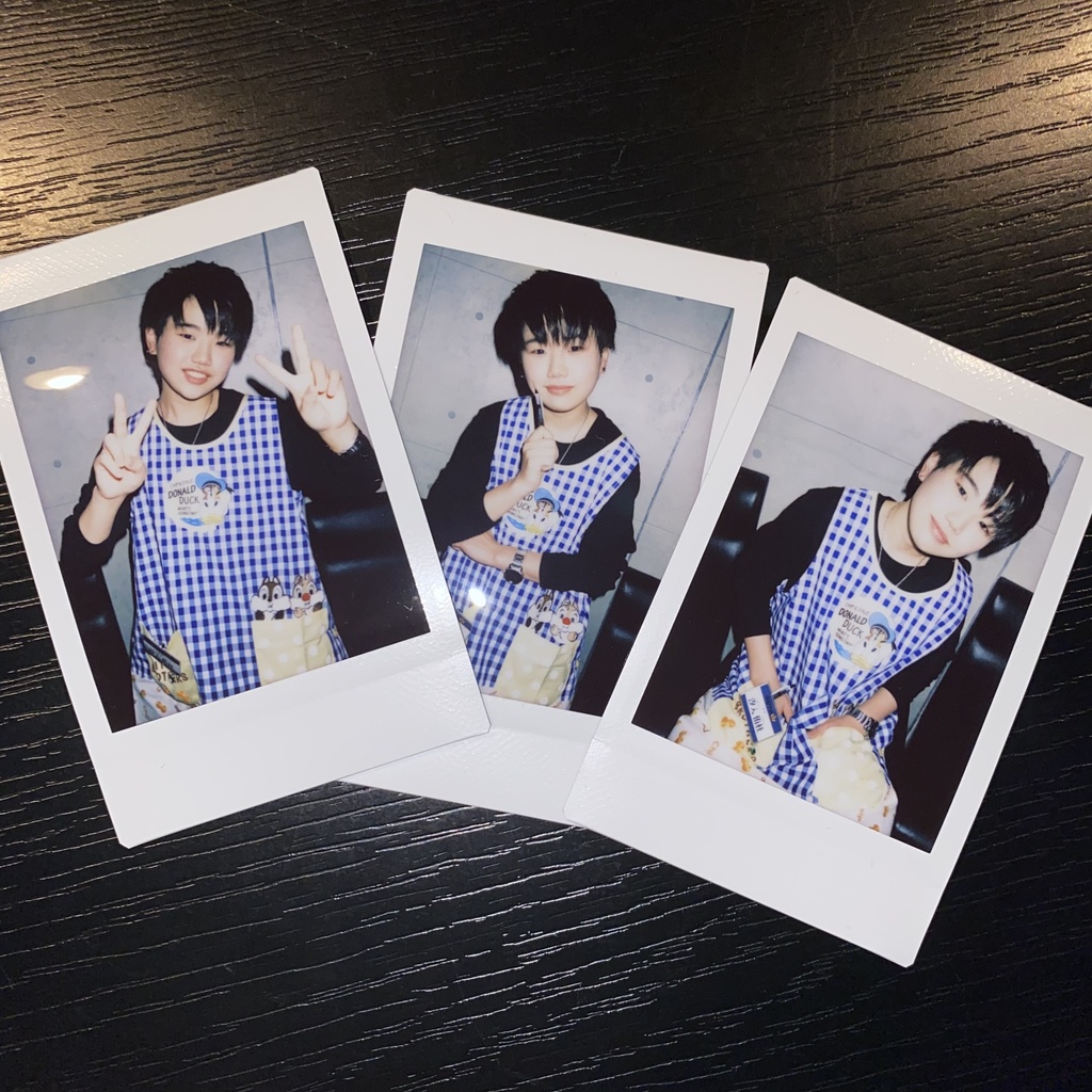 汐入侑杜幼稚園先生服ランダムチェキ3枚セット