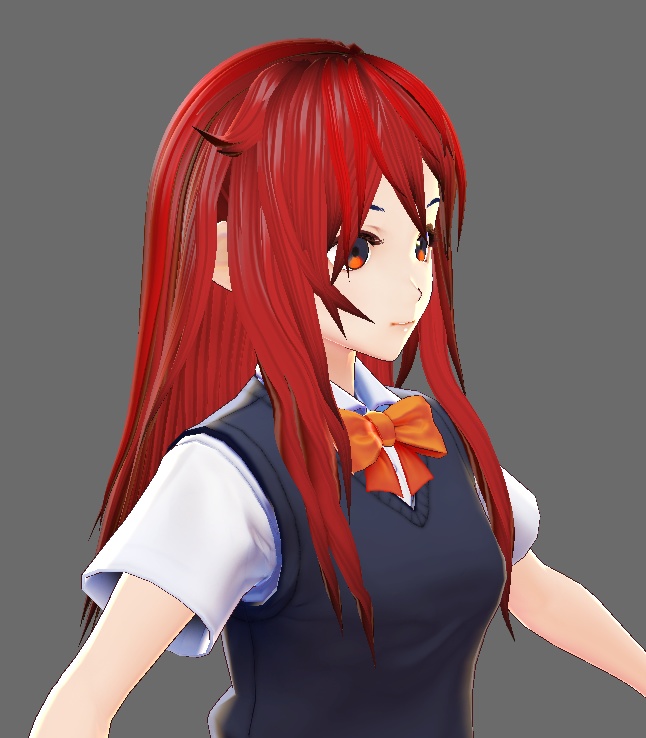 [VROID] 2 Hwa Ryun's hair presets with bone TOG character