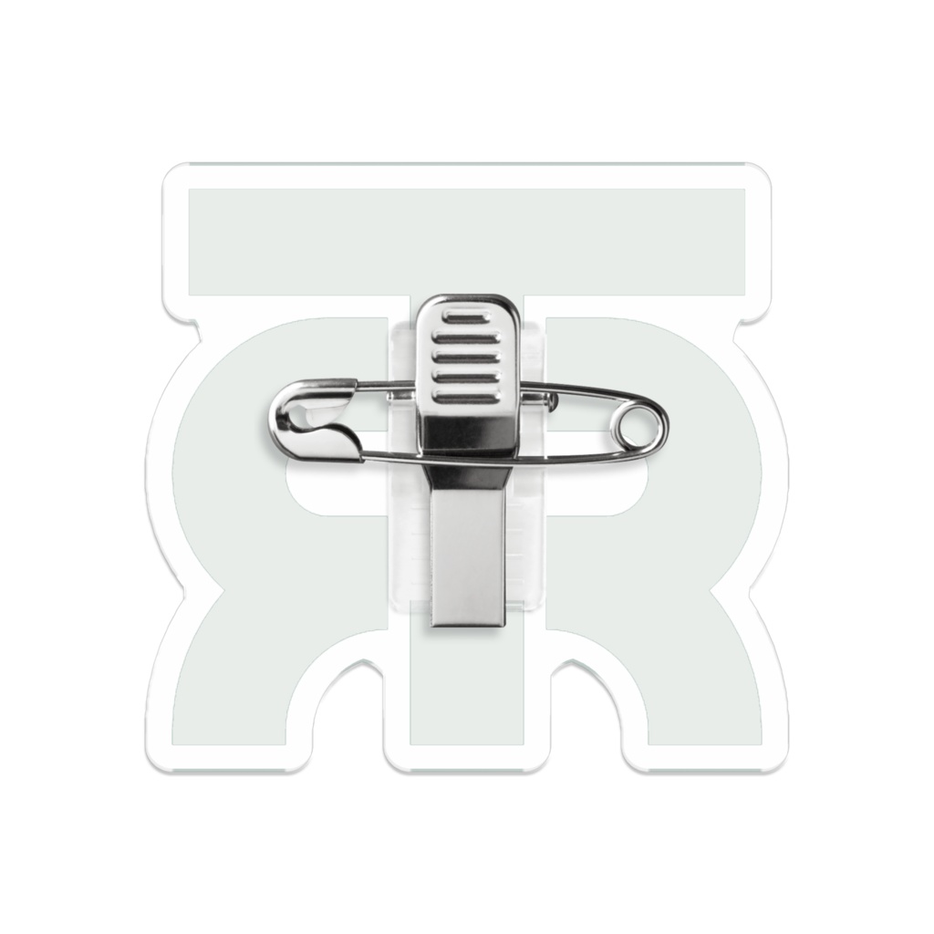 『北摩』組織ロゴアクリルバッジ